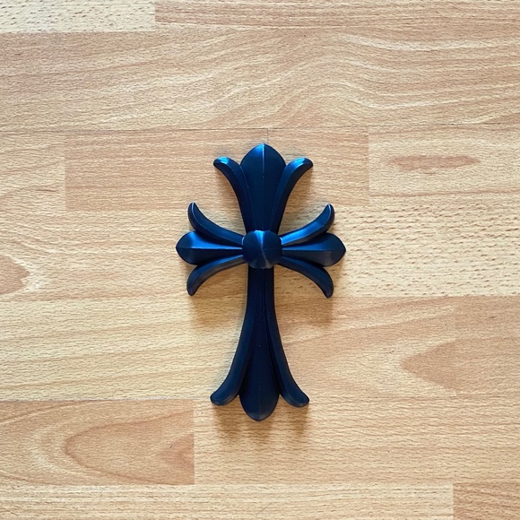 RARE Large 8” CH Black Cross Decor - Picture 5 of 9